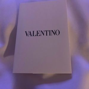 Brand new authentic Valentino receipt sleeve pocke
